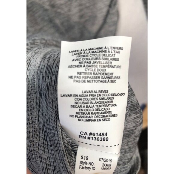 Atlanta Braves Long Sleeve Shirt Majestic MLB Baseball Logo Gray Adult Small S - Picture 7 of 8